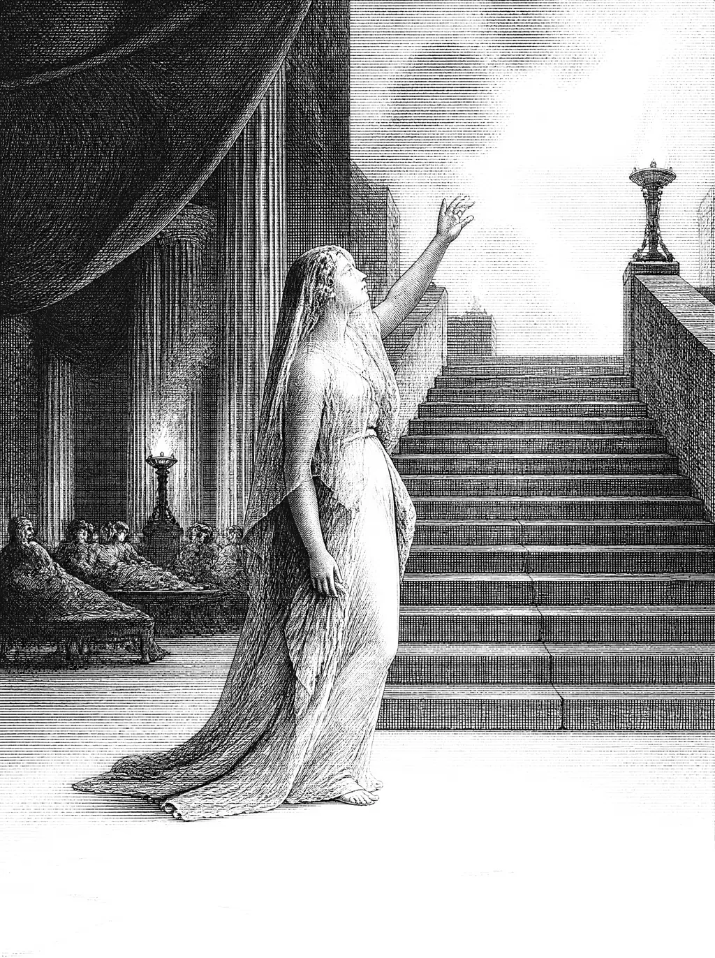Engraved plate for Diotima's Ladder