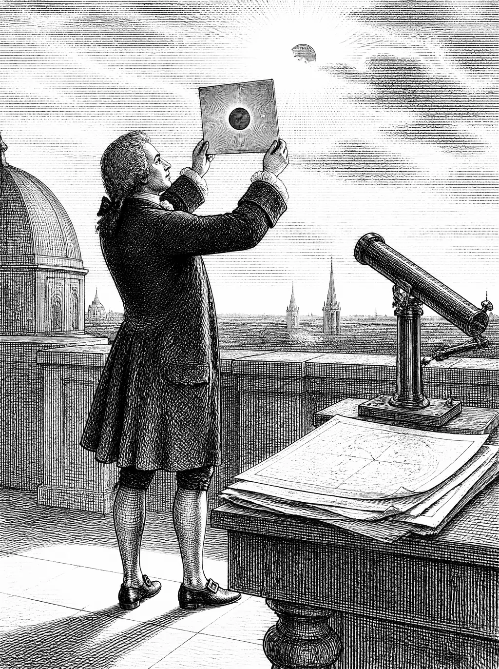 Engraved plate for Falsifiability