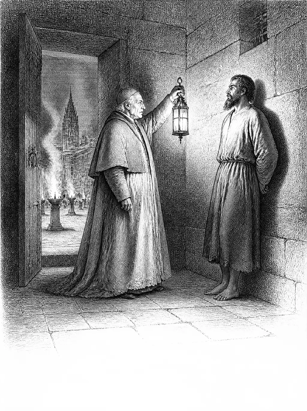 Engraved plate for The Grand Inquisitor