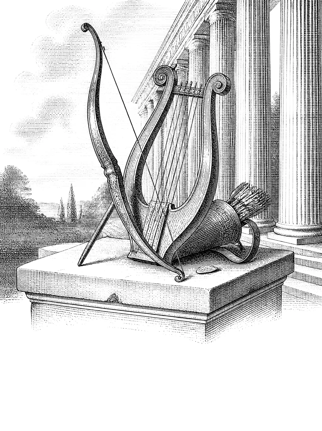 Engraved plate for The Unity of Opposites
