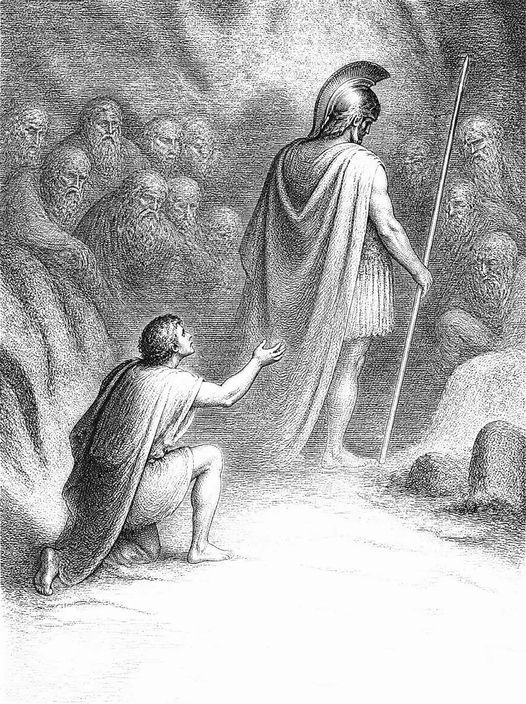 Engraved plate for The Image of a Great Soul