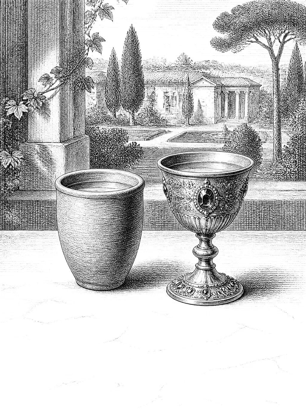 Engraved plate for Measure Things by Their Use