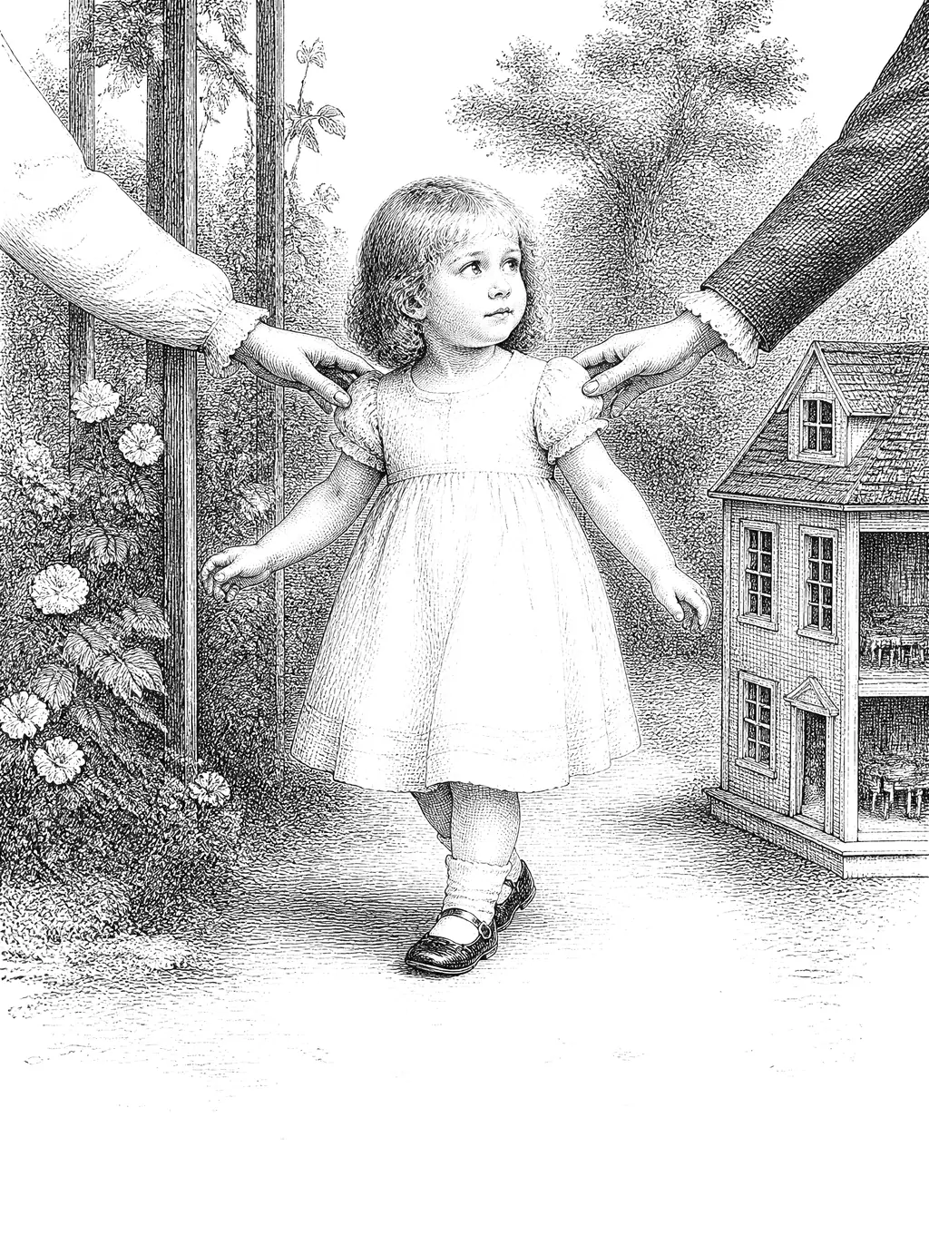 Engraved plate for One Is Not Born, But Becomes, a Woman