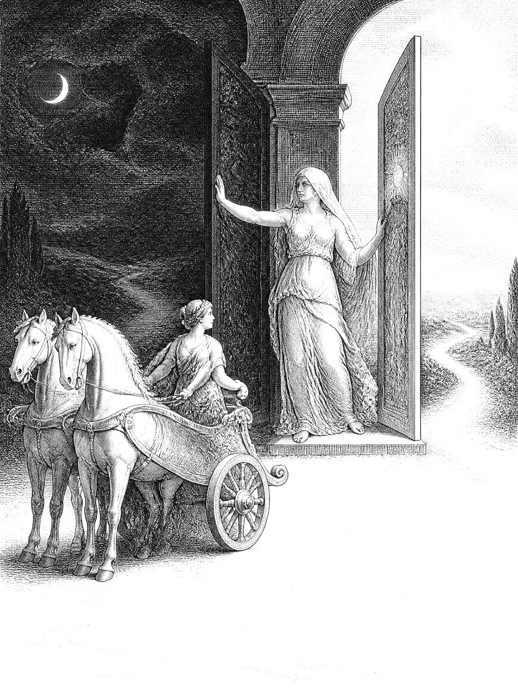 Engraved plate for Being Is