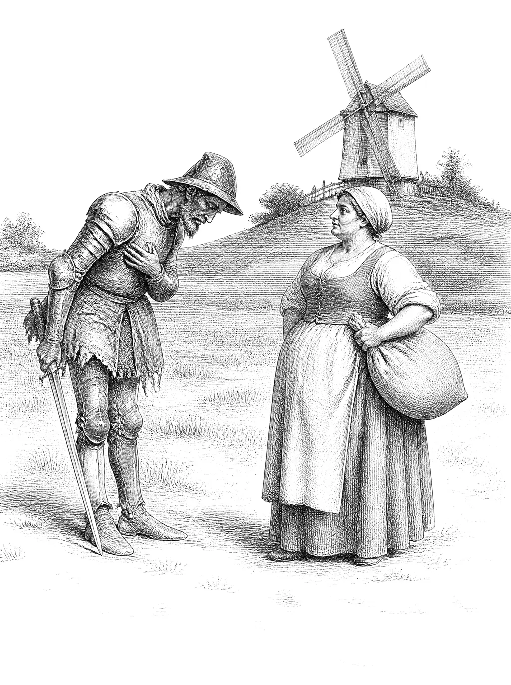 Engraved plate for The Nobility of Illusion